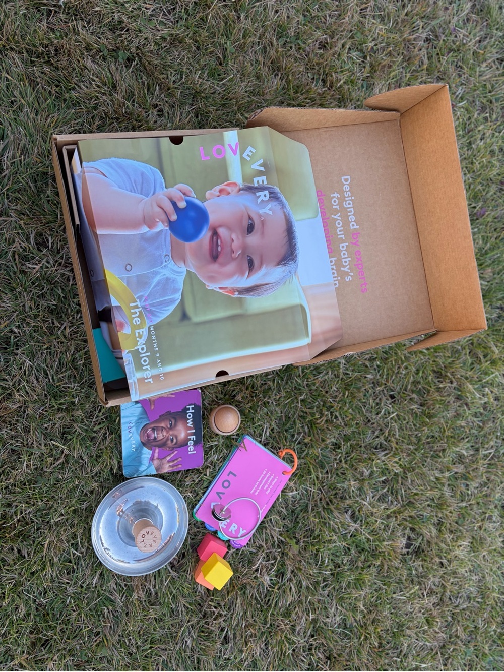 Lovevery - 9-10 Months - The Explorer -Baby Exploration Play Kit -